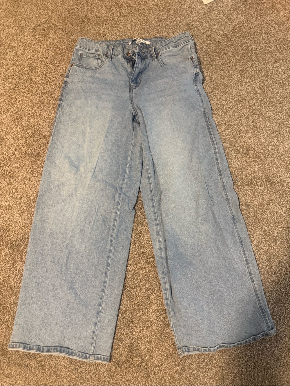 Celebrity Pink Light Blue Wide-Leg Jeans